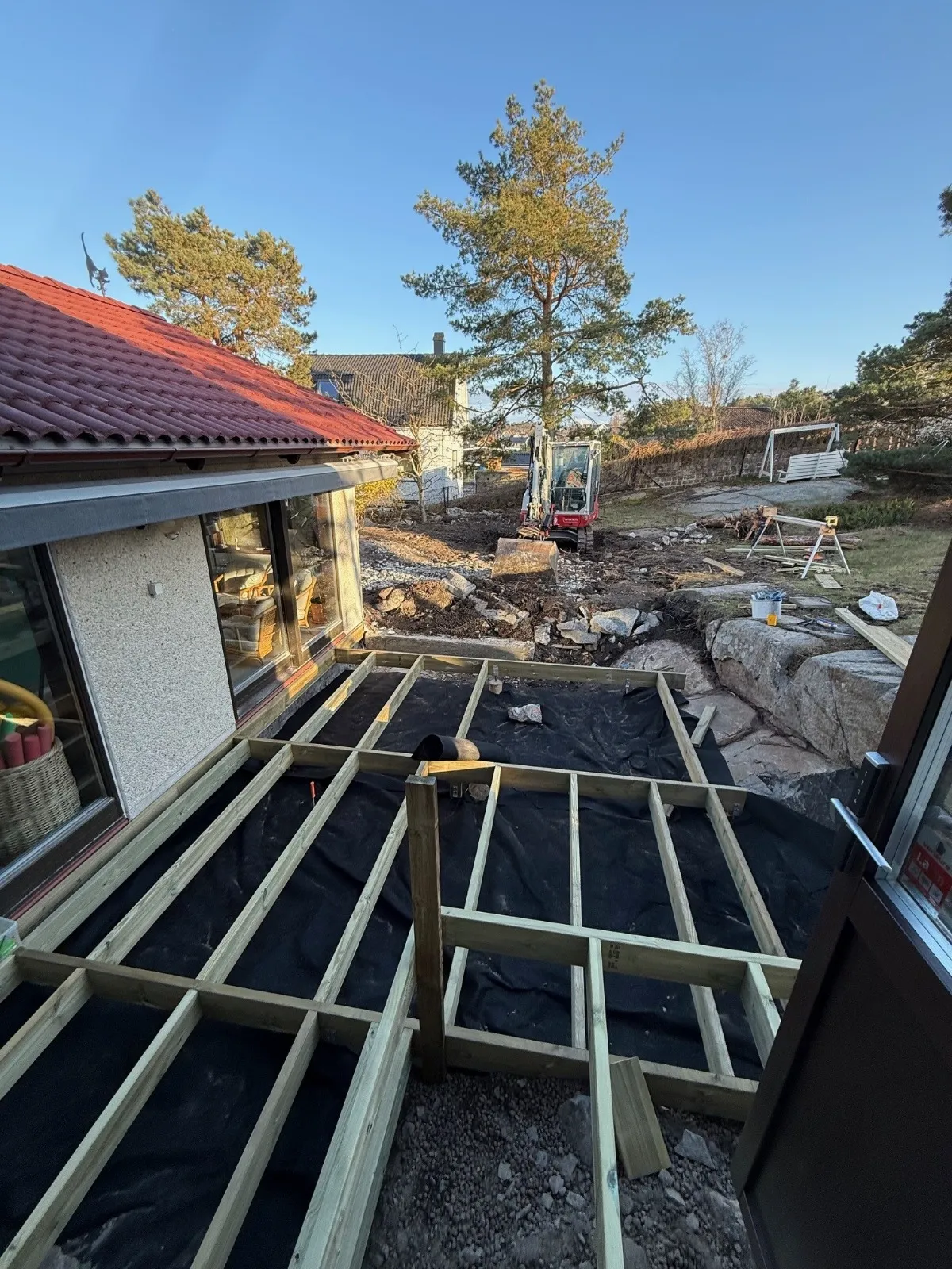 Totalrenovering av 70-talsvilla i Hindås med nya ytskikt